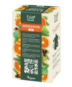 Infusion Soirée d'hiver BIO, 20 sachets